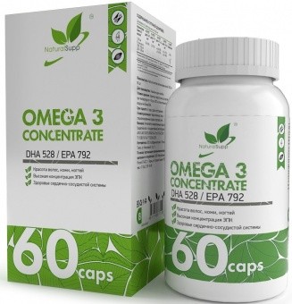NaturalSupp Omega 3 Concentrate (DHA 528/EPA 792) 